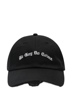 DAGGER Be Gay Do Crime baseball cap - Black