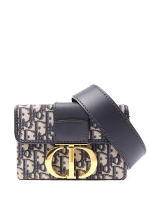 Christian Dior Pre-Owned 30 Montaigne Oblique shoulder bag - Blue