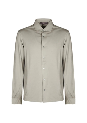 Filippo De Laurentiis long-sleeves button-up shirt - Grey