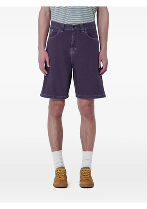 Carhartt WIP five-pocket denim shorts - Purple