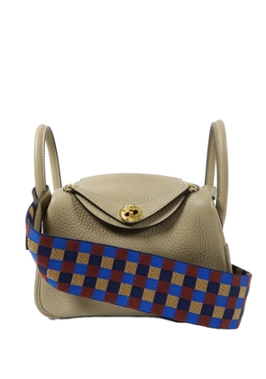 Hermès Pre-Owned Mini Lindy shoulder bag - Neutrals
