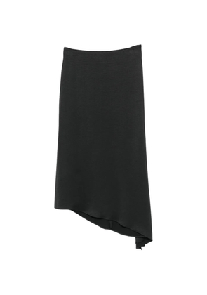 Peserico asymmetric-hem skirts - Black