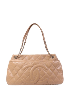 CHANEL Pre-Owned CC Matelasse shoulder bag - Neutrals