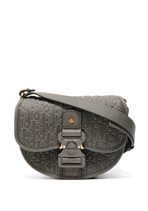 Christian Dior Pre-Owned Gallop Oblique shoulder bag - Grey