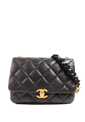 CHANEL Pre-Owned CC quilted shoulder bag - Black