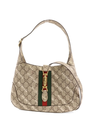 Gucci Pre-Owned x Balenciaga Jackie 1961 GG shoulder bag - Neutrals