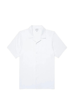 Sunspel Riviera camp collar shirt - White