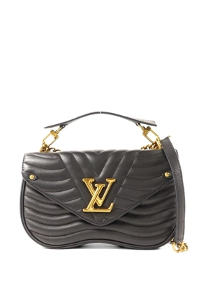 Louis Vuitton Pre-Owned New Wave quilted leather shoulder bag - Black