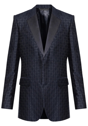 Givenchy patterned-jacquard blazer - Blue