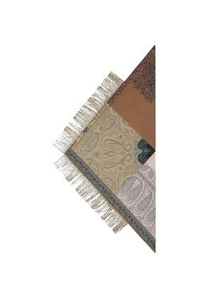 Pierre-Louis Mascia paisley-print fringed bandana - Brown