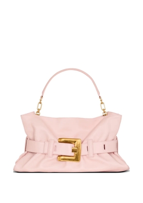 Balmain medium Anthem bag in smooth leather - Pink