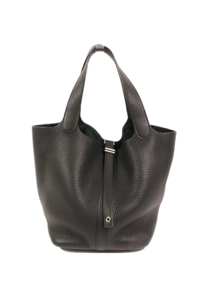 Hermès Pre-Owned Picotin MM leather tote bag - Black