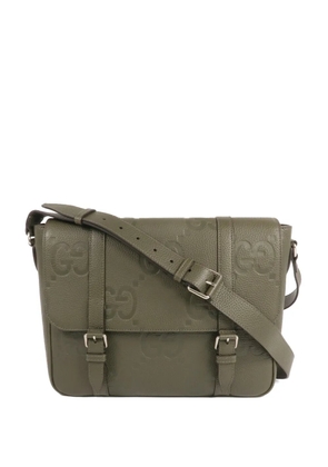 Gucci Pre-Owned GG Jumbo messenger bag - Green