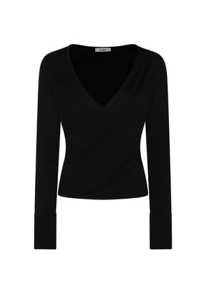Max Mara V-neck top - Black