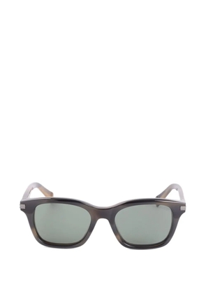 Zegna tortoiseshell-effect square-frame sunglasses - Green