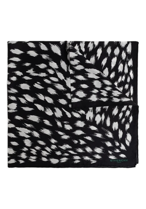 Givenchy patterned scarf - Black