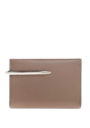 Givenchy pinch-line leather wallet - Brown