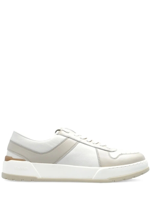 Max Mara Chillblock leather sneakers - White