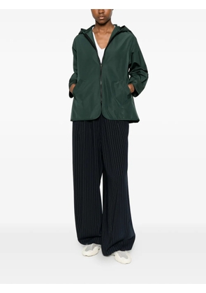 cape concept hooded jacket - Green