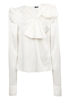 Balmain bow-embellished blouse - White