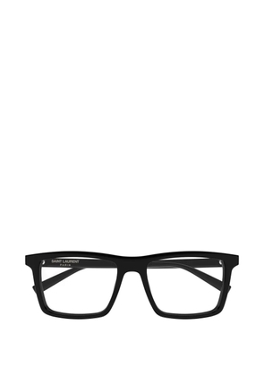 Saint Laurent Eyewear SL 906 rectangle-frame glasses - Black