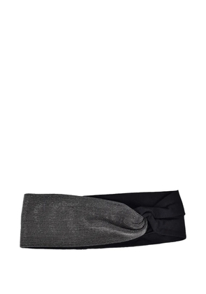 Brunello Cucinelli beaded headband - Black