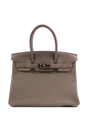 Hermès Pre-Owned Birkin 30 leather handbag - Grey