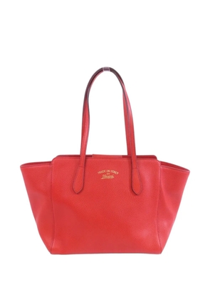 Gucci Pre-Owned grainy tote bag - Red