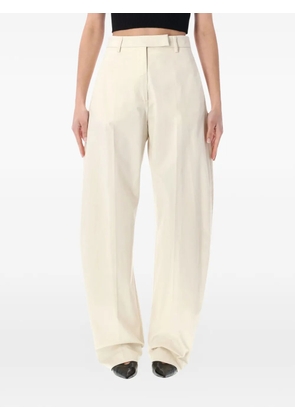 THELATEST Dina wide-leg trousers - Neutrals