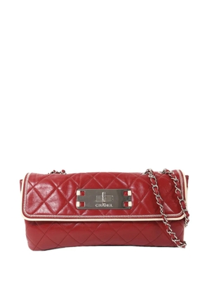 CHANEL Pre-Owned 2.55 East West shoulder bag - Red
