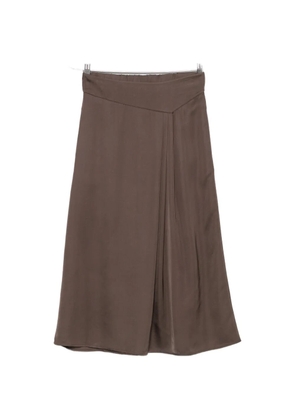 Margittes panelled tank top - Brown