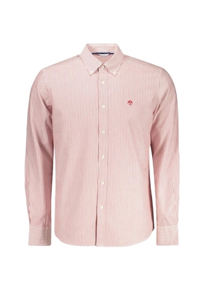 North Sails striped button-down shirt - Pink