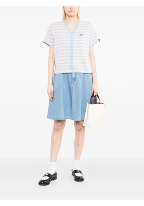 SPORT b. by agnès b. A-line denim skirt - Blue