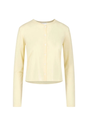 DUNST Summer Essential buttoned cardigan - Yellow