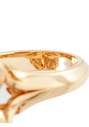 Van Cleef & Arpels Pre-Owned Cosmos diamond and mother of pearl ring - Pink