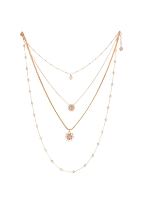 Anton Heunis Thalasse crystal-embellished necklace - Pink