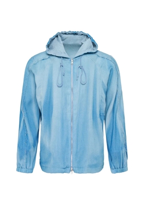 JiyongKim sun-bleached reversible jacket - Blue