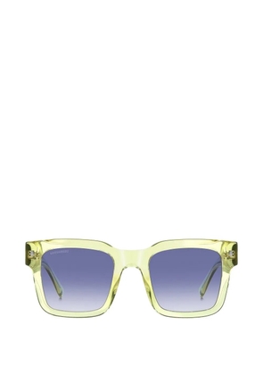 DSQUARED2 Icon square-frame sunglasses - Yellow