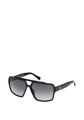GUESS EYEWEAR double-bridge sunglasses - Black