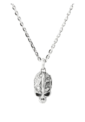 Emanuele Bicocchi large Skull necklace - Silver