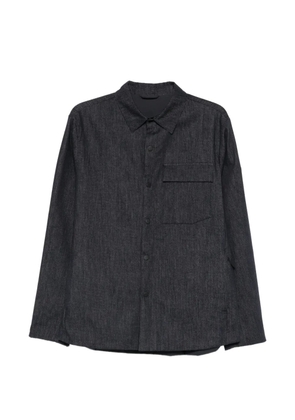 People Of Shibuya flap-pocket shirt jacket - Blue