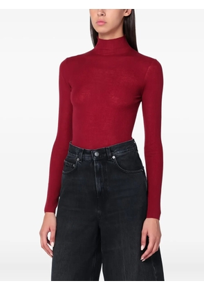 6397 turtleneck sweater - Red