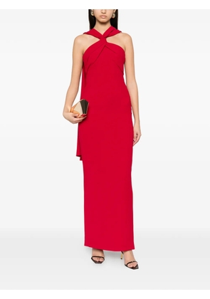Solace London Rona maxi dress - Red