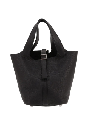 Hermès Pre-Owned 2007 Picotin 18 leather tote bag - Black