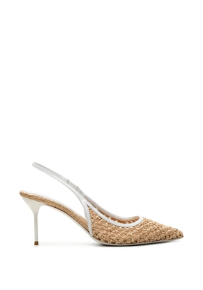 Paris Texas Lidia slingback pumps - Neutrals