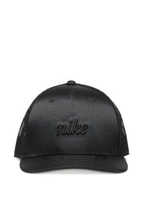 Nike Rise logo-embroidered trucker cap - Black