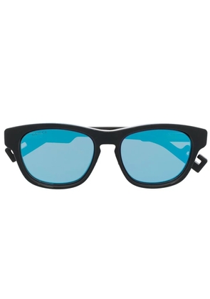 Gucci Eyewear round-frame tinted sunglasses - Black