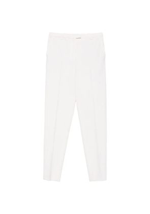 LouLou de Saison pressed-crease straight-leg trousers - White