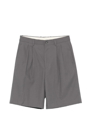 Tagliatore pleated shorts - Grey