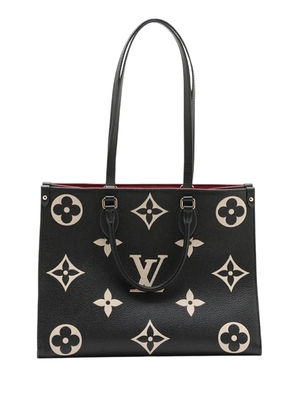 Louis Vuitton Pre-Owned 2021-2026 Bicolor Monogram Empreinte Giant Onthego MM satchel - Black